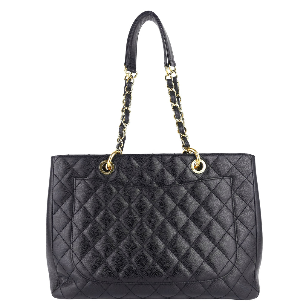 Chanel Grand Shopping Tote GST Caviar Leather Bag
