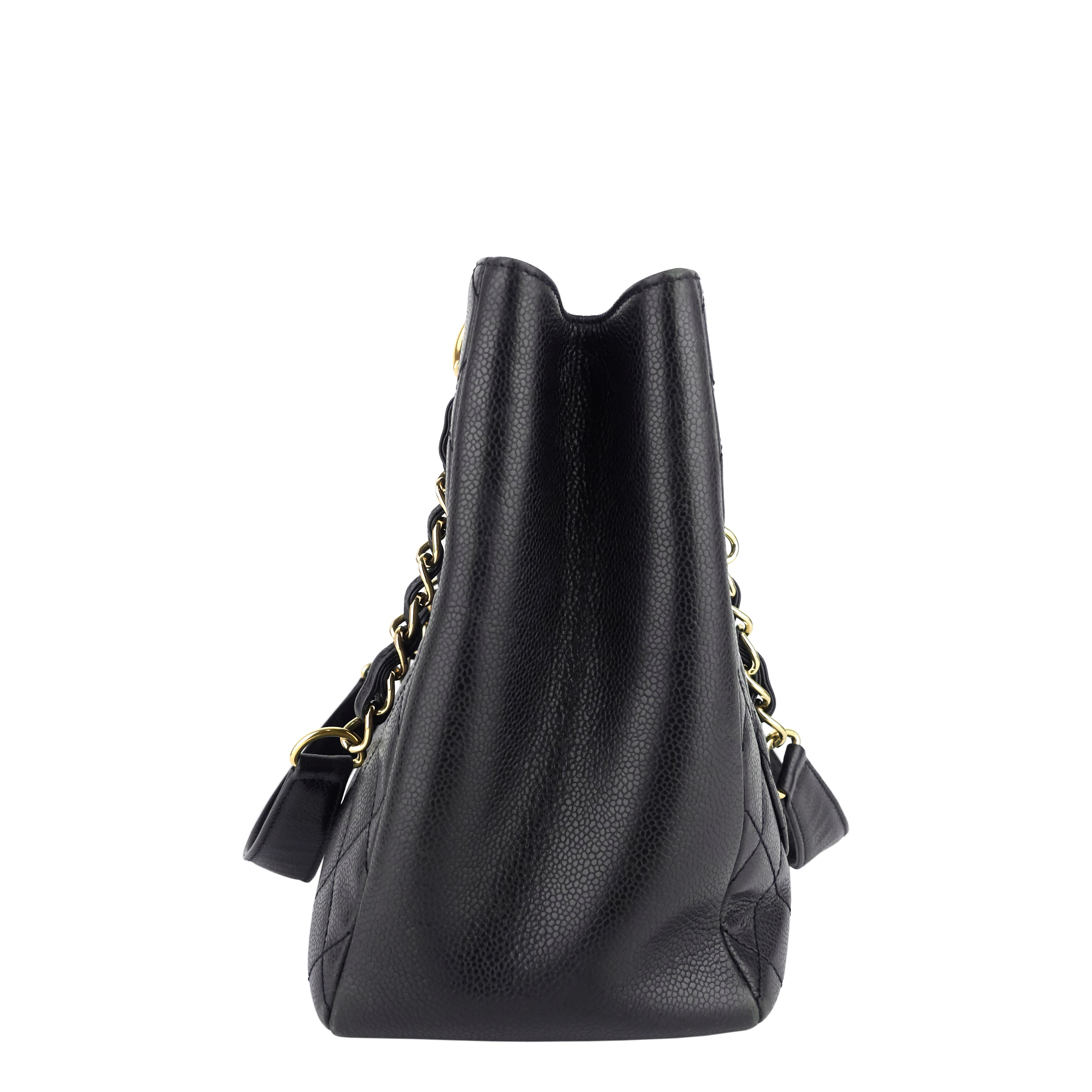 Chanel Grand Shopping Tote GST Caviar Leather Bag