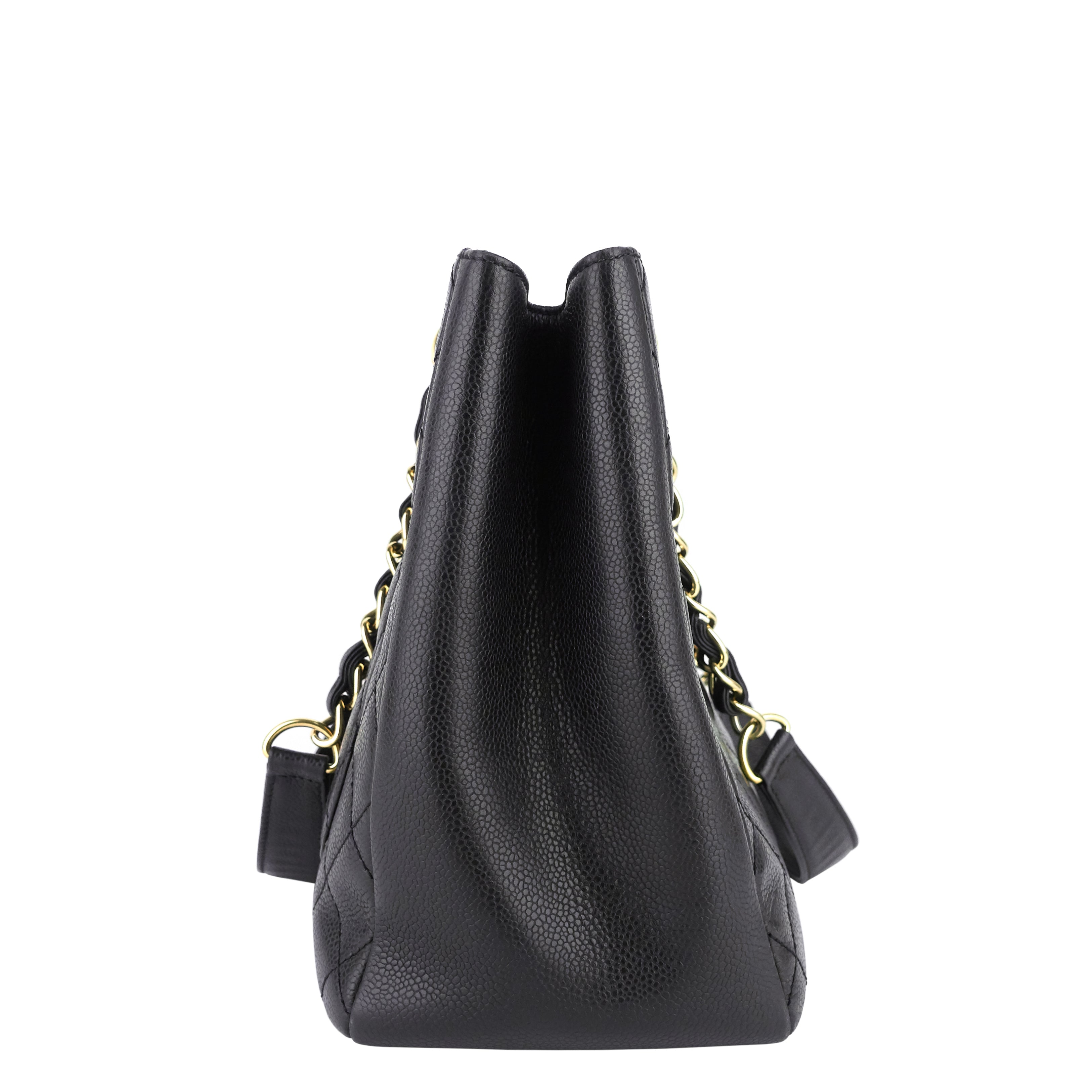Chanel Grand Shopping Tote GST Caviar Leather Bag