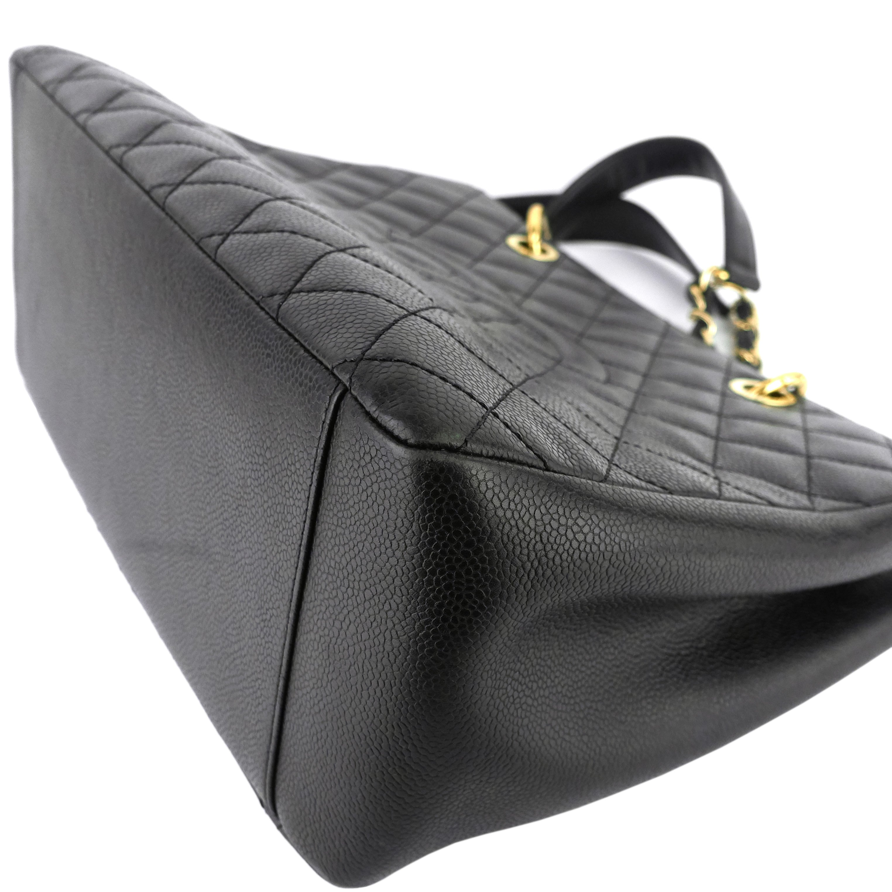 Chanel Grand Shopping Tote GST Caviar Leather Bag