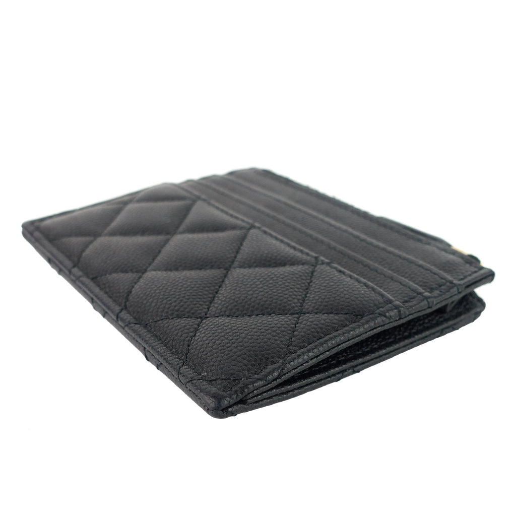 Chanel Classic Zip Caviar Leather holder