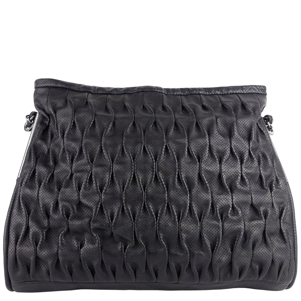 Chanel Perforated Ultimate Soft Leather Hobo Bag