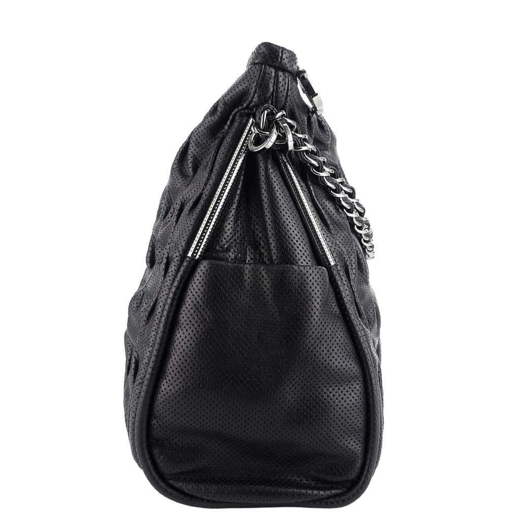 Chanel Perforated Ultimate Soft Leather Hobo Bag