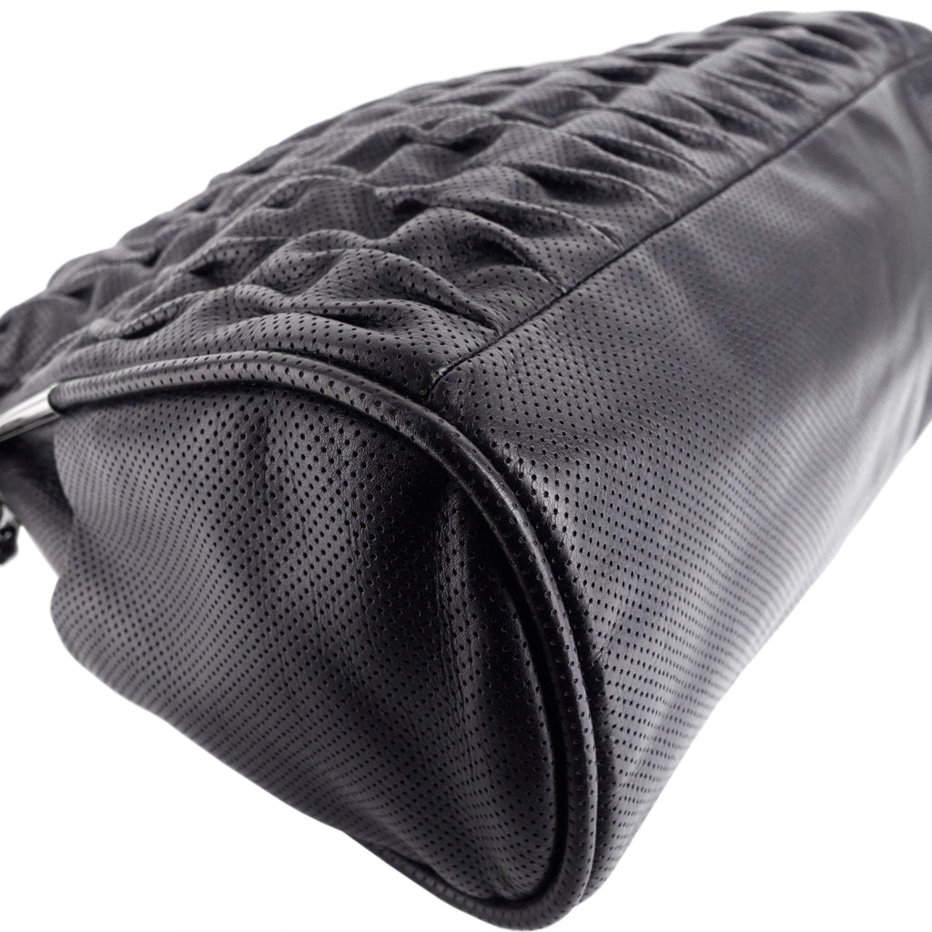 Chanel Perforated Ultimate Soft Leather Hobo Bag