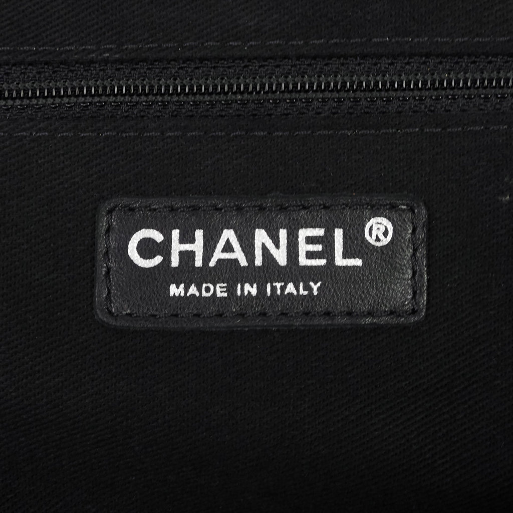 Chanel Easy Flap Jumbo Caviar Leather Shoulder Bag