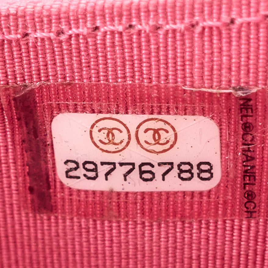 Chanel Classic Zip Caviar Leather holder