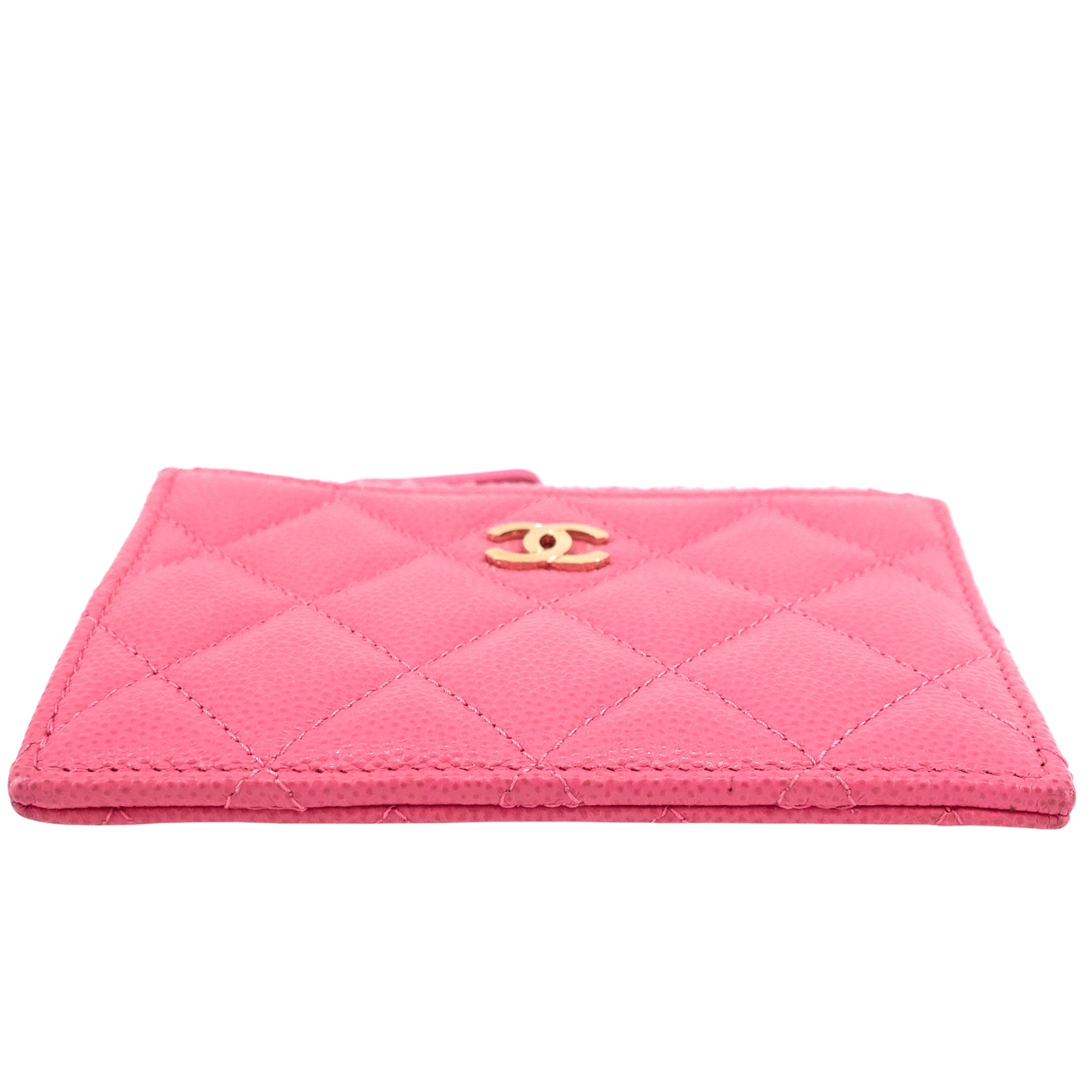Chanel Classic Zip Caviar Leather holder