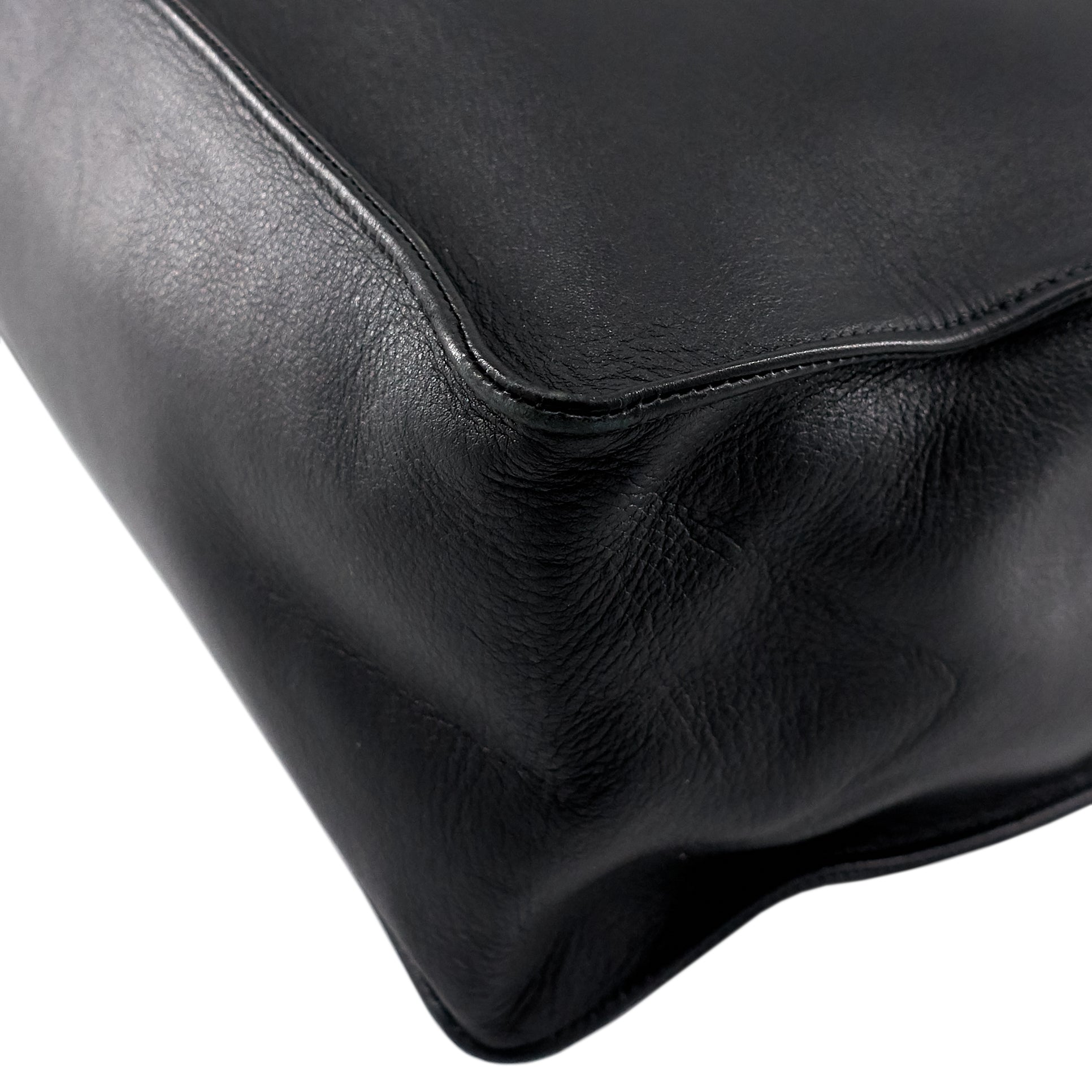 Chanel CC Chain XL Calfskin Leather Tote Bag