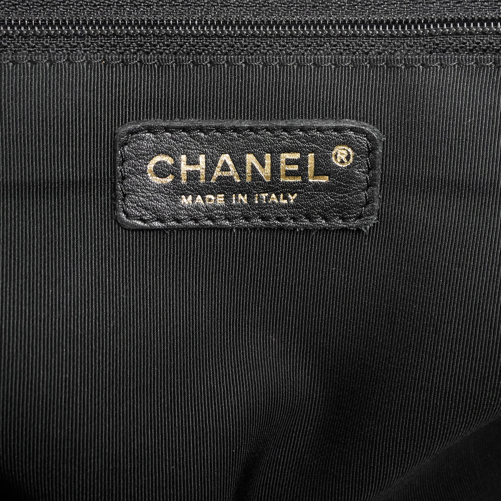 Chanel Executive Cerf XL Caviar Leather Tote Bag