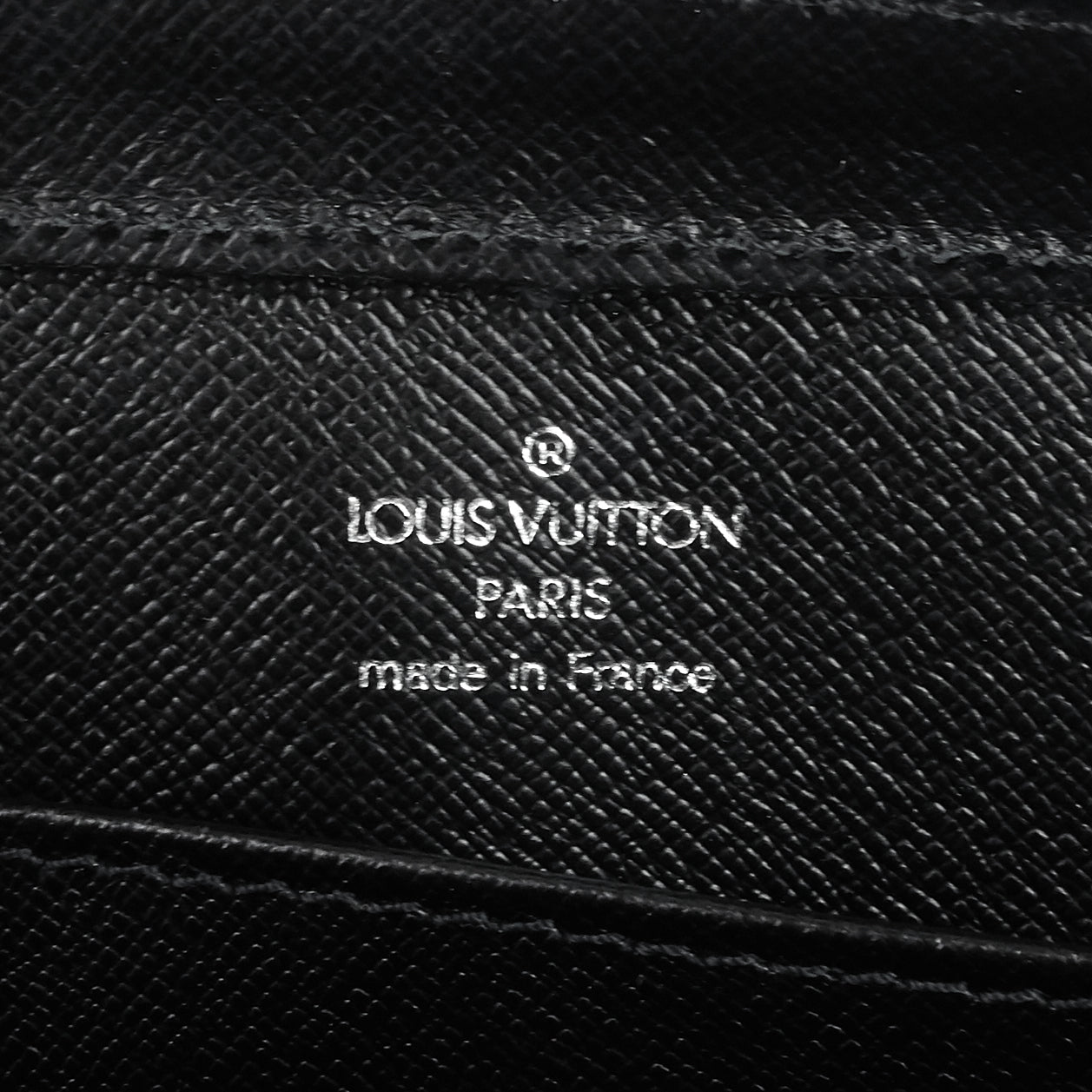 Louis Vuitto Bakail Taiga Leather Clutch Bag