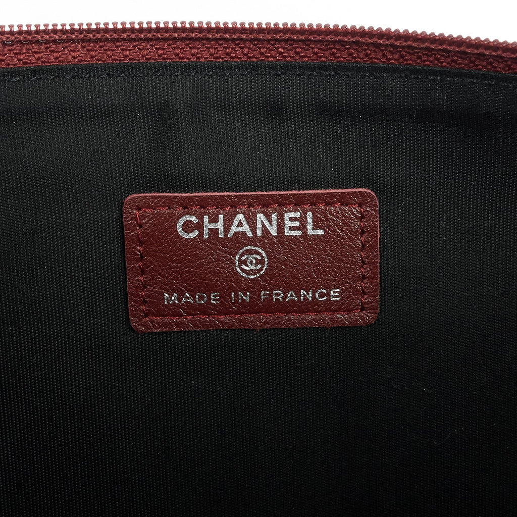 Chanel Timeless CC Caviar Leather Pouch