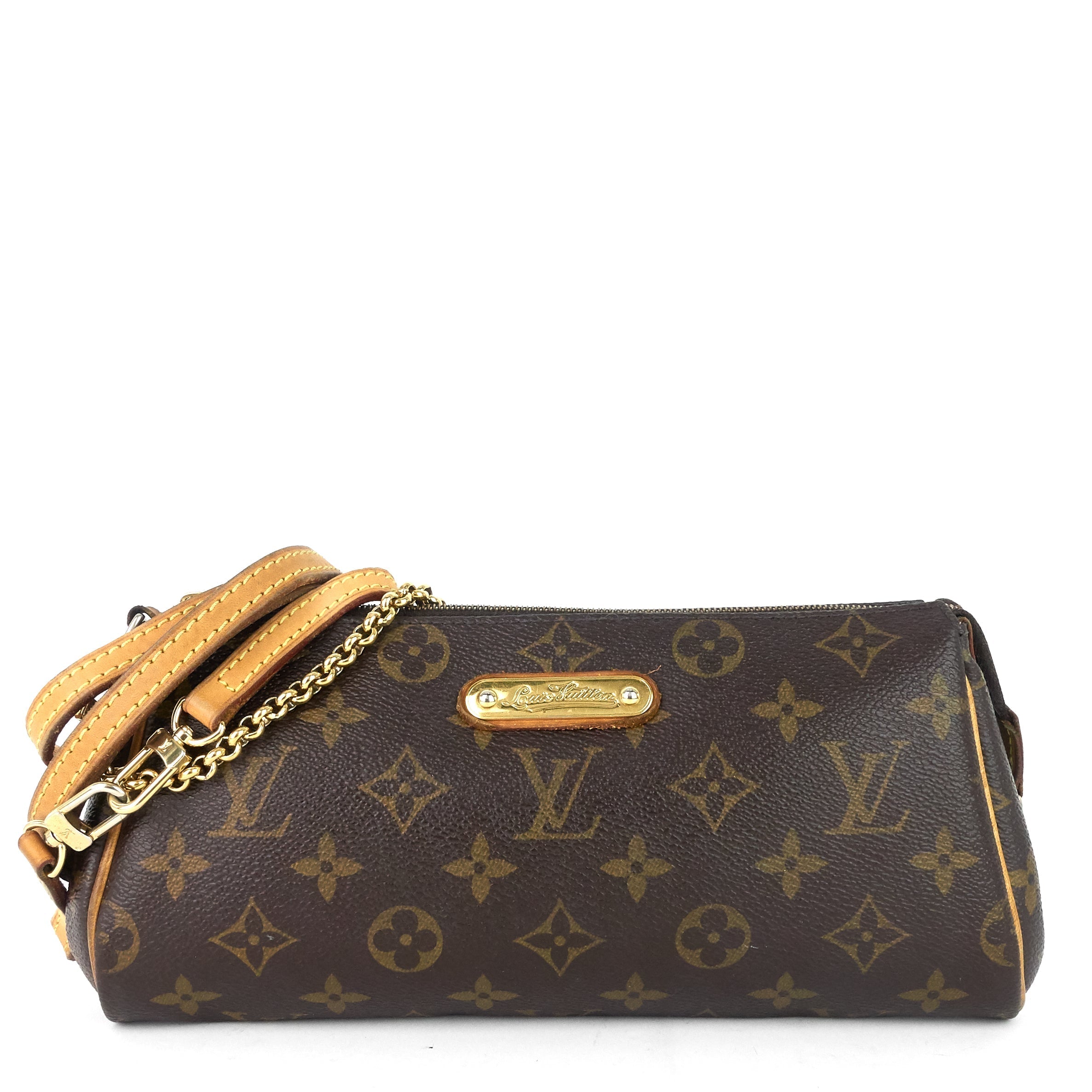 Louis Vuitto Eva Monogram Canvas Clutch Bag