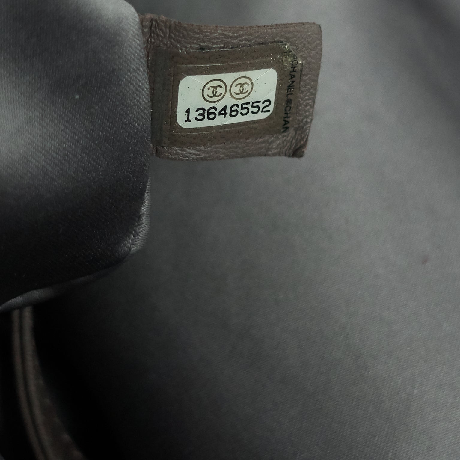 Chanel Twisted Flap Maxi Glazed Calfskin Leather Bag