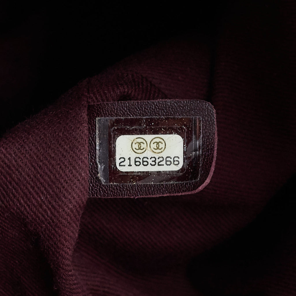 Chanel Aged Calfskin Small Bowling Bag
