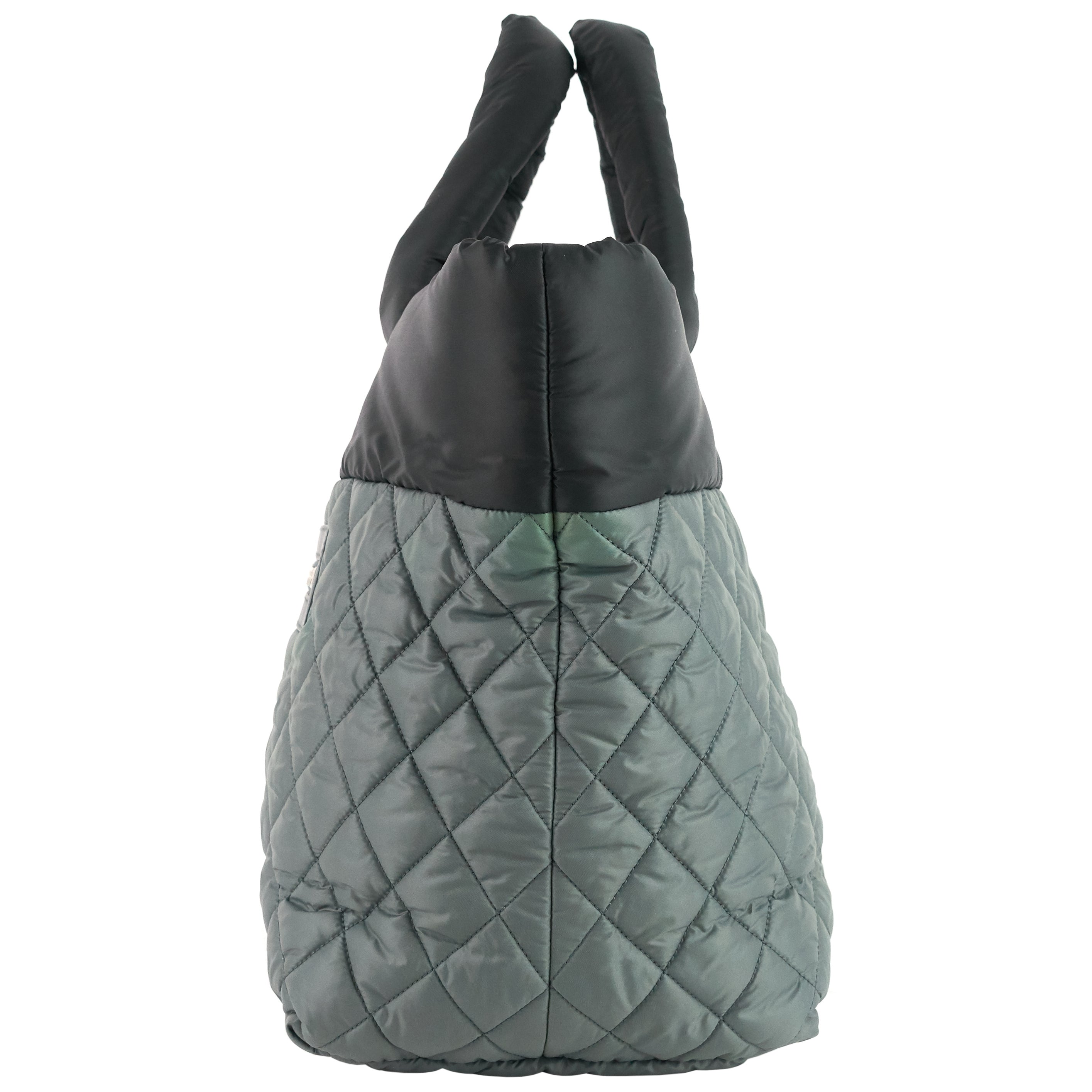 Chanel Coco Cocoon Bicolour Nylon Tote Bag