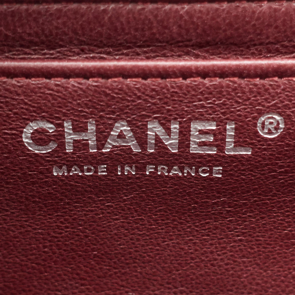Chanel Classic Maxi Single Flap Lambskin Leather Bag