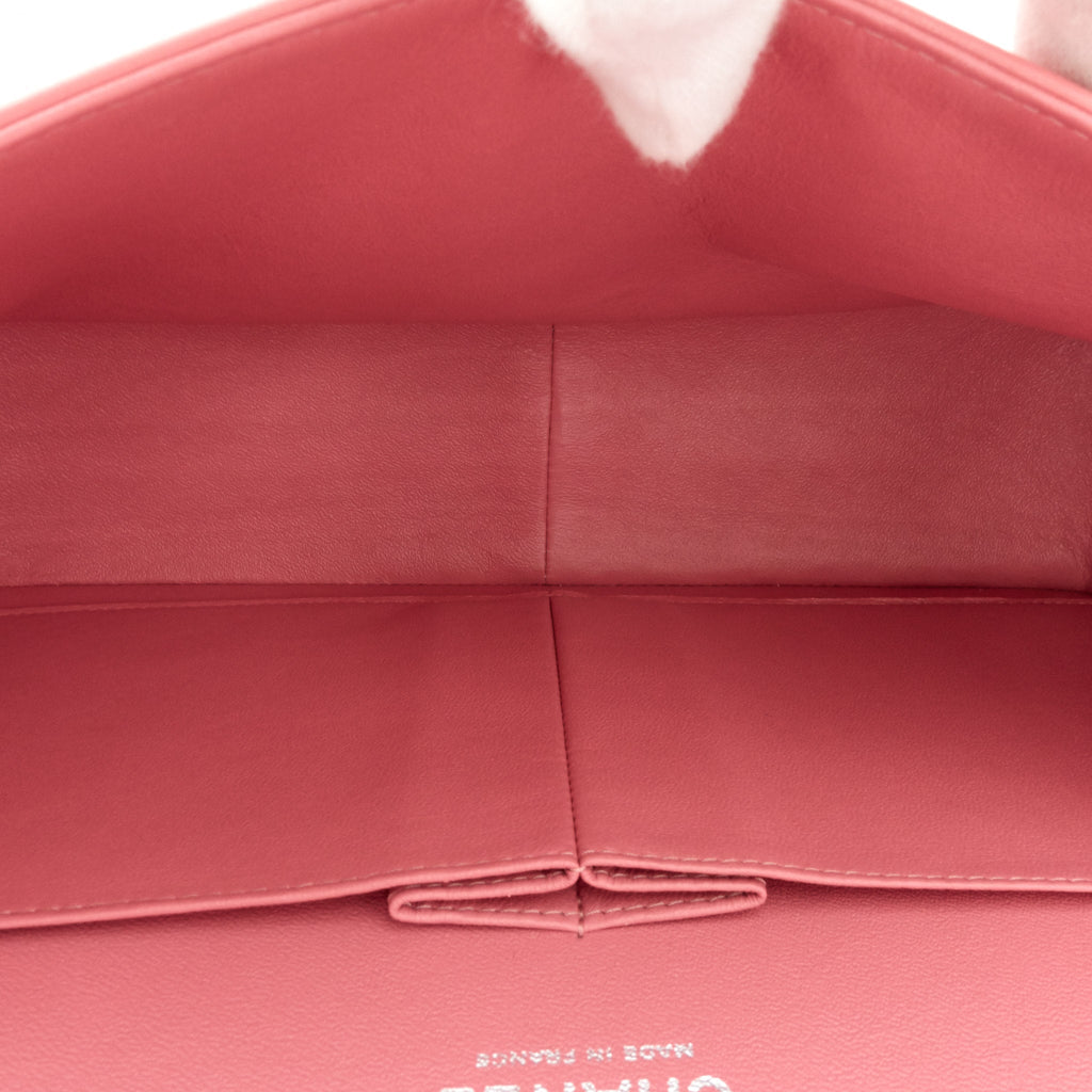 Chanel Classic Jumbo Double Flap Lambskin Leather Bag