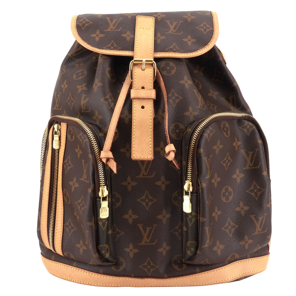Louis Vuitto Bosphore Monogram Canvas Backpack Bag