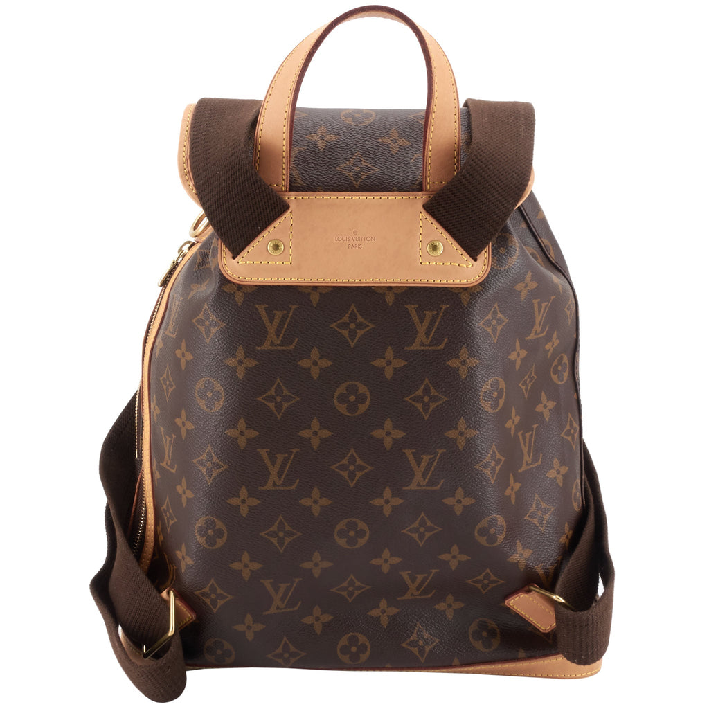 Louis Vuitto Bosphore Monogram Canvas Backpack Bag