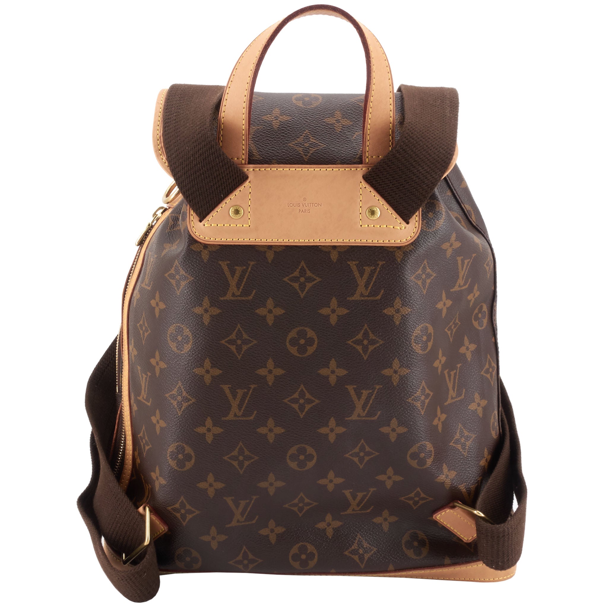 Louis Vuitto Bosphore Monogram Canvas Backpack Bag