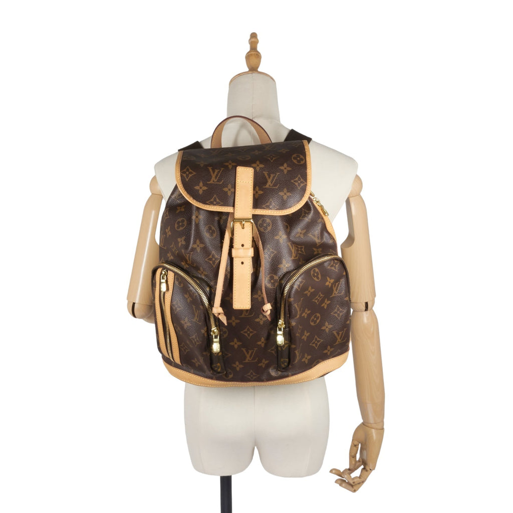 Louis Vuitto Bosphore Monogram Canvas Backpack Bag