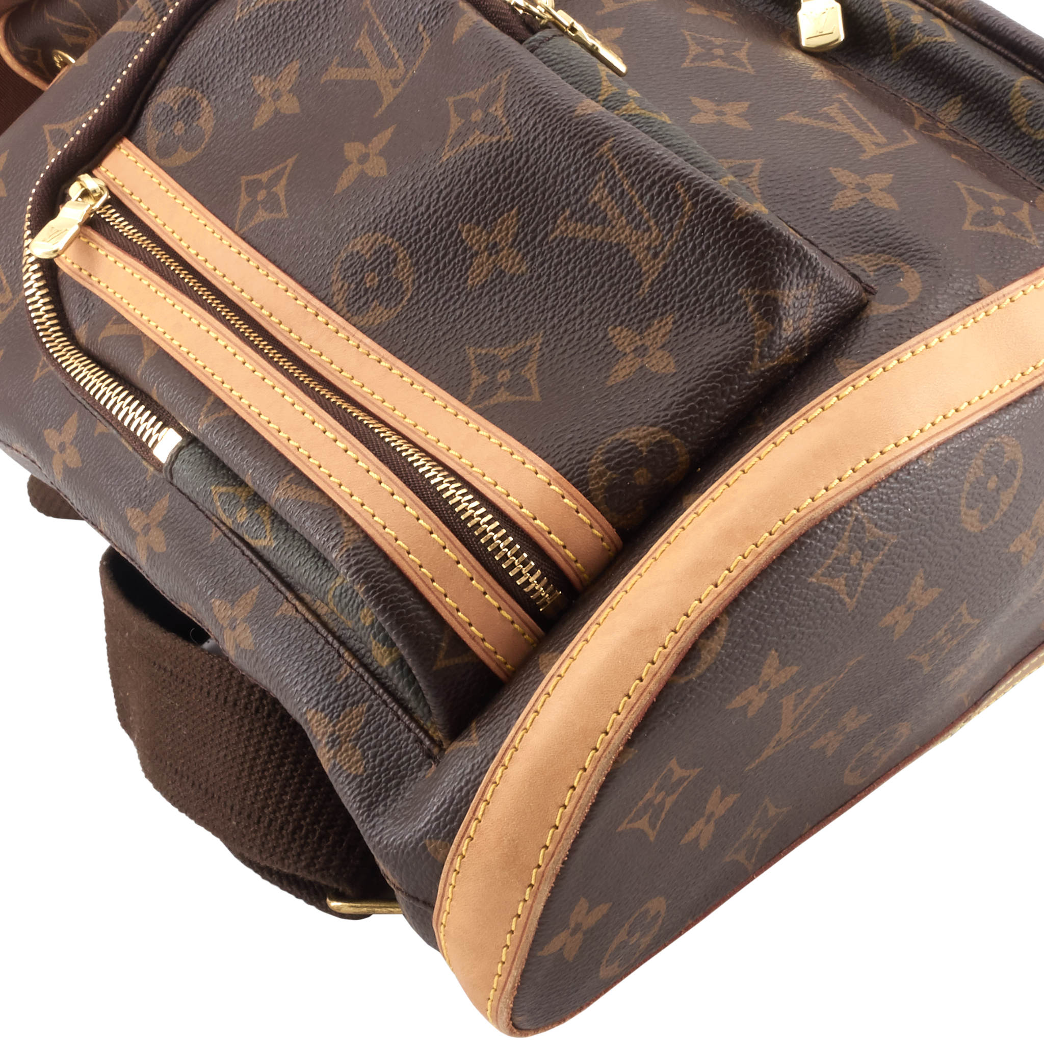 Louis Vuitto Bosphore Monogram Canvas Backpack Bag