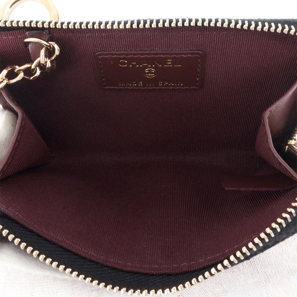 Chanel Caviar Coin Purse Key Holder
