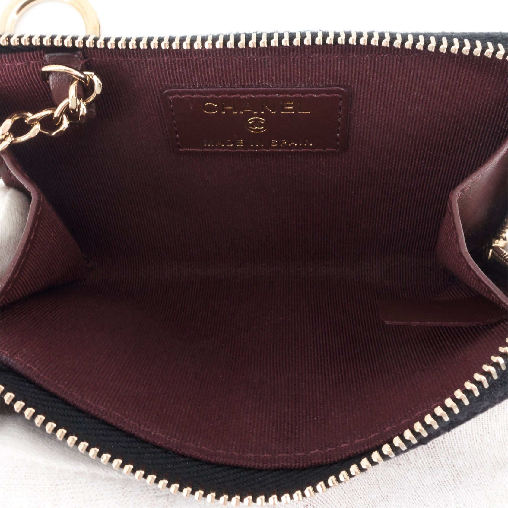 Chanel Caviar Coin Purse Key Holder