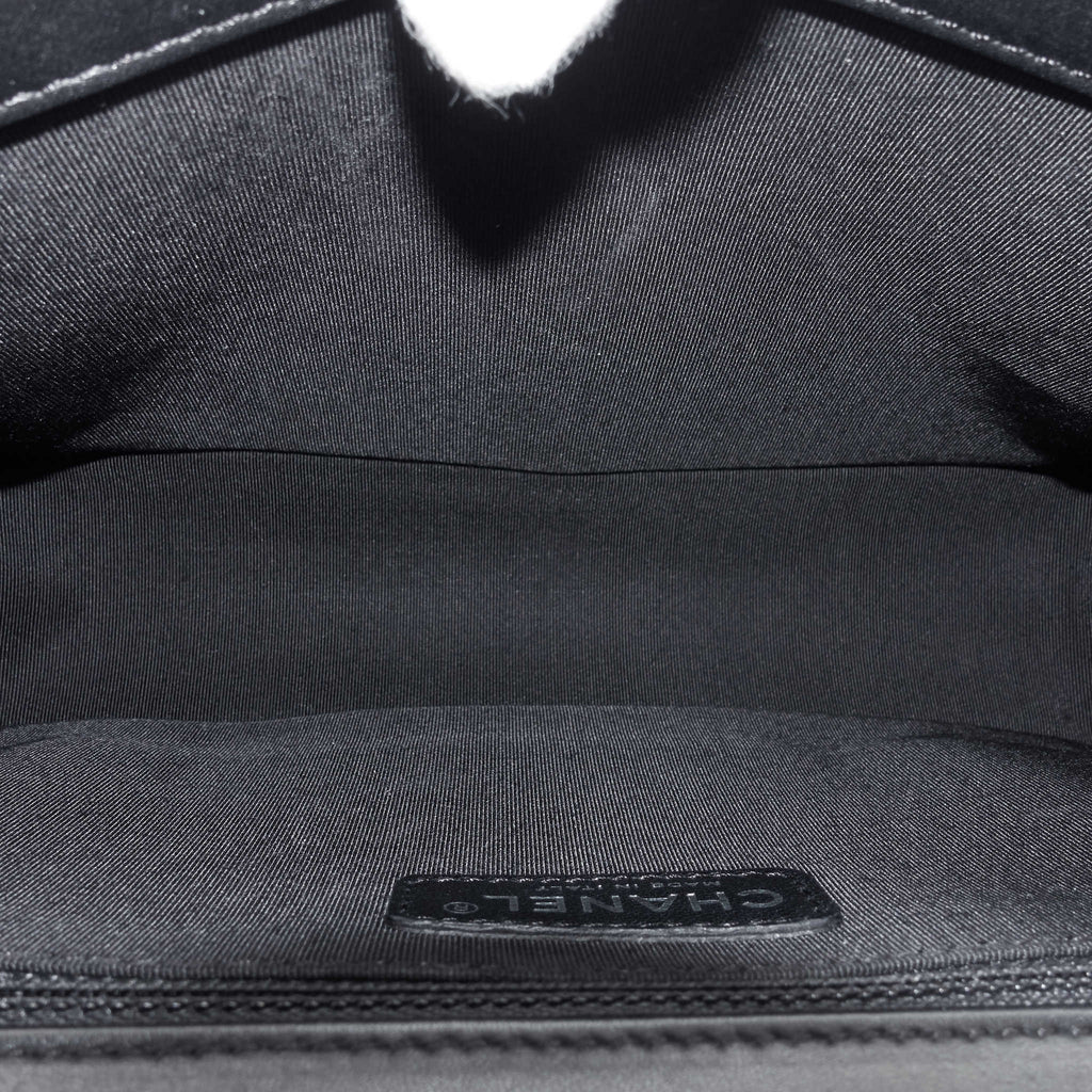 Chanel Boy New Medium Lambskin Leather Bag