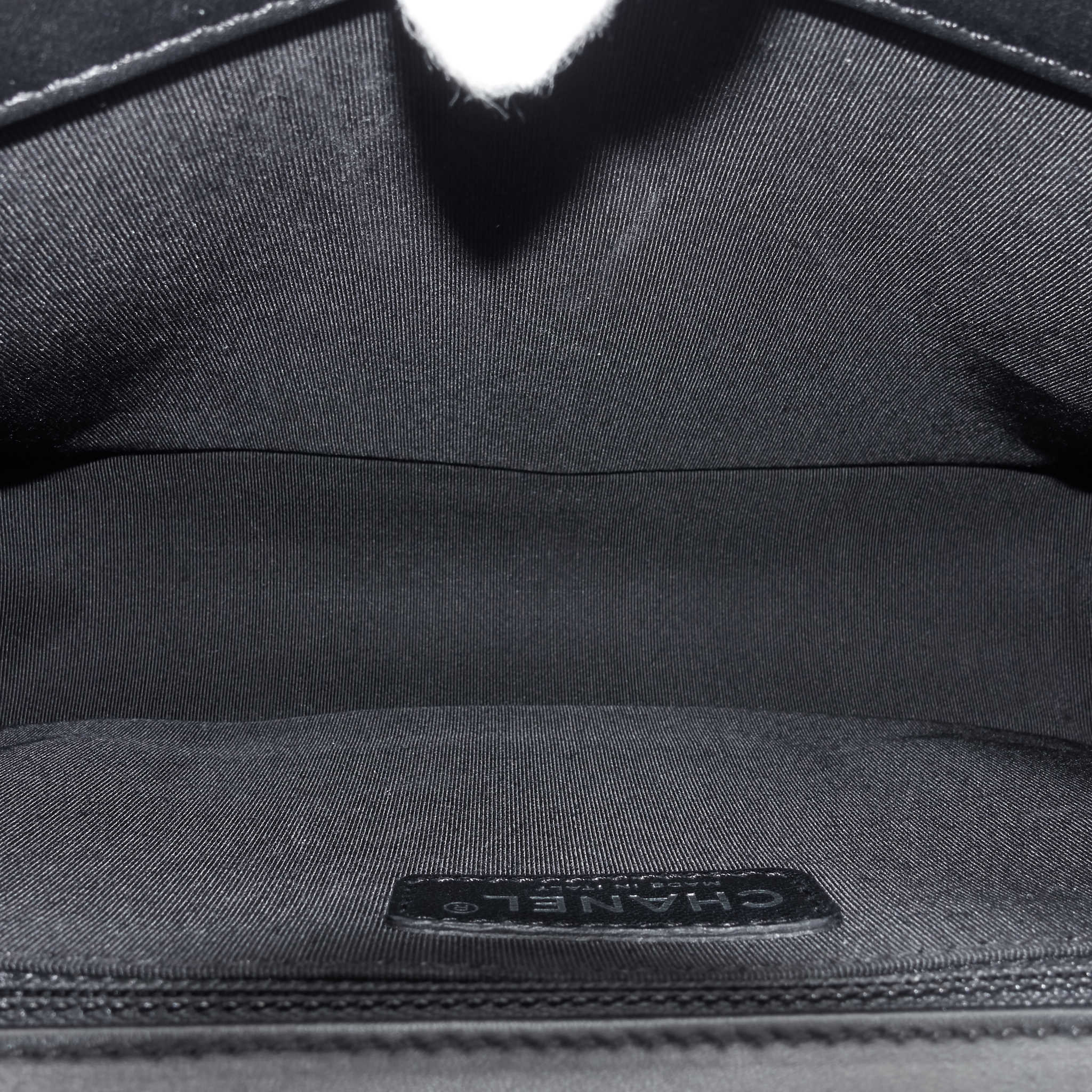 Chanel Boy New Medium Lambskin Leather Bag