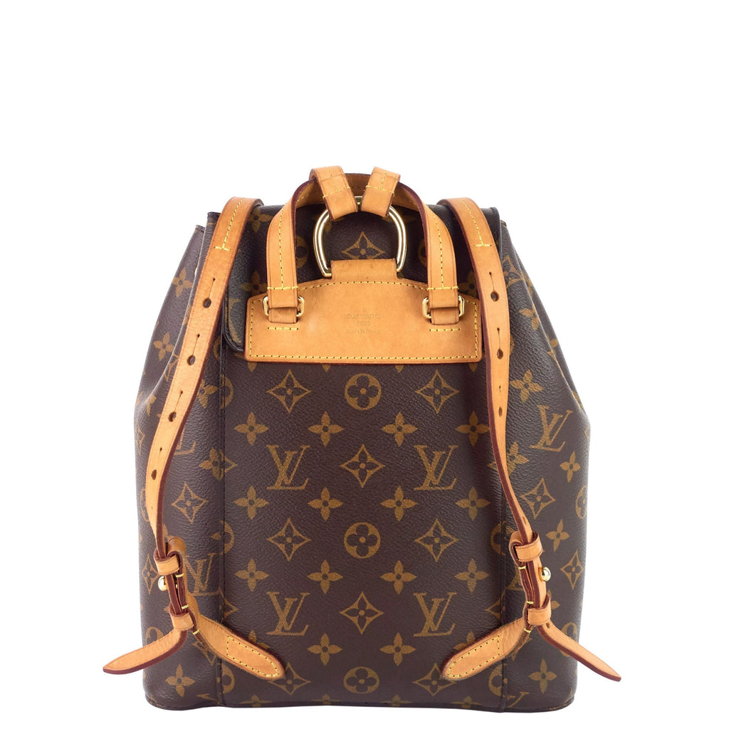 Louis Vuitto Montsouris NM Monogram Canvas Backpack Bag