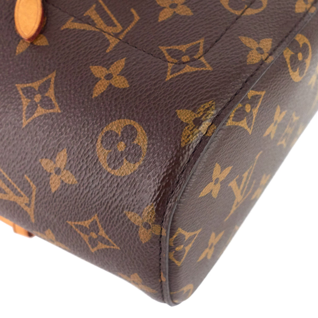 Louis Vuitto Montsouris NM Monogram Canvas Backpack Bag