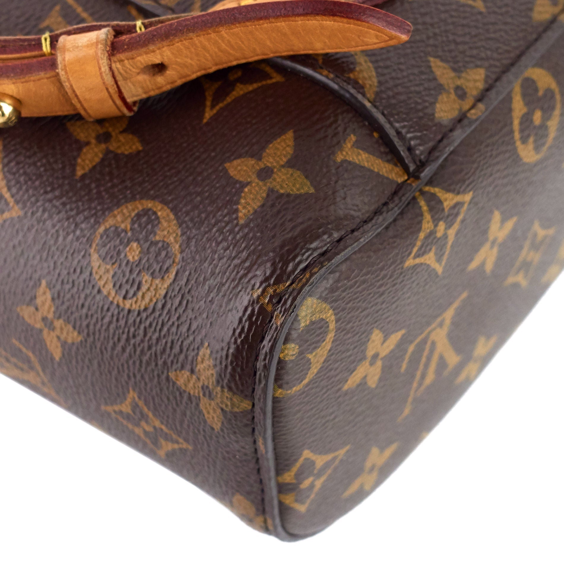 Louis Vuitto Montsouris NM Monogram Canvas Backpack Bag