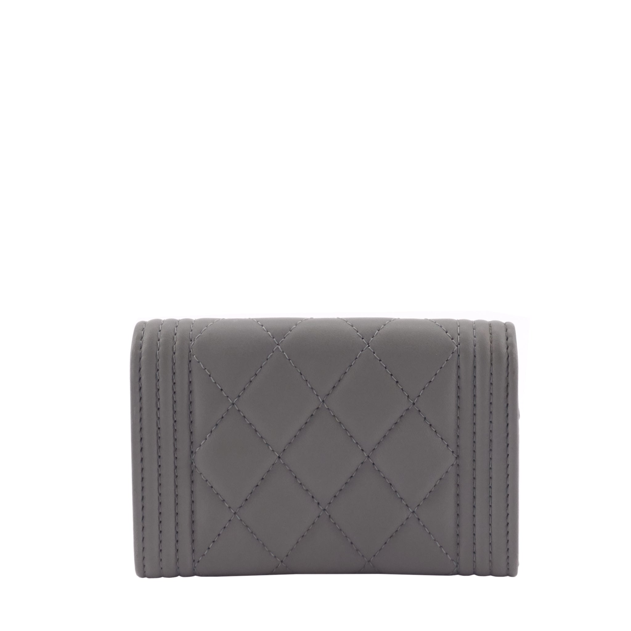 Chanel Boy Lambskin Leather  Holder