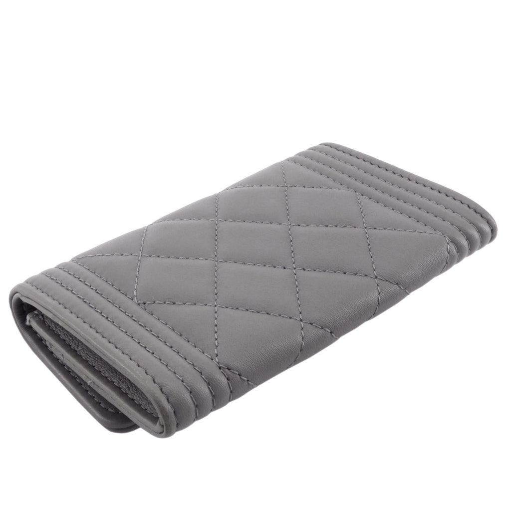 Chanel Boy Lambskin Leather  Holder