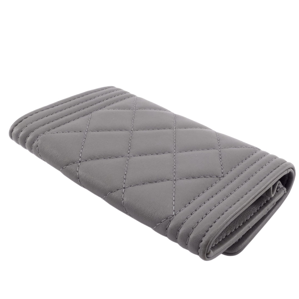 Chanel Boy Lambskin Leather  Holder