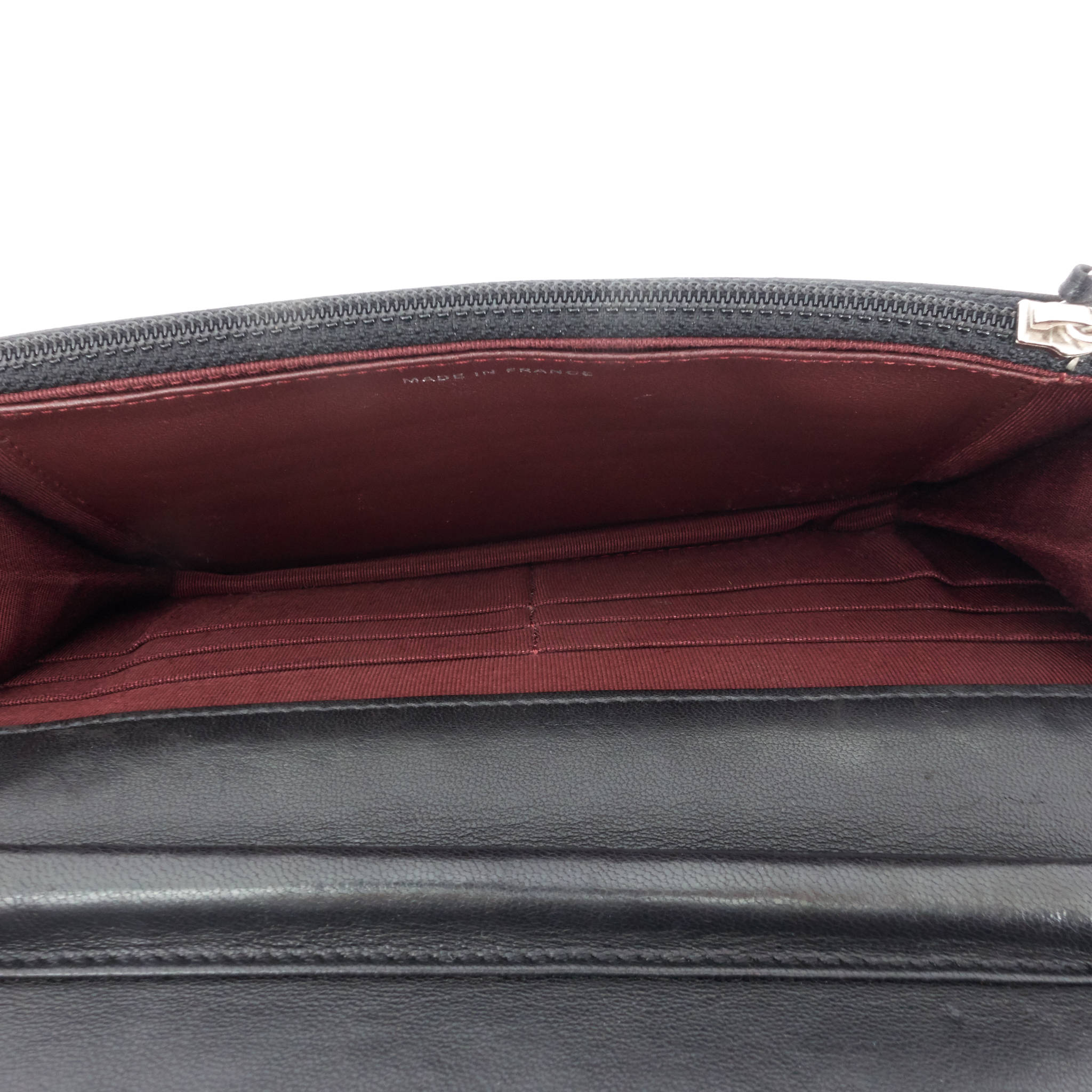 Chanel Lambskin Leather Wallet on Chain Bag