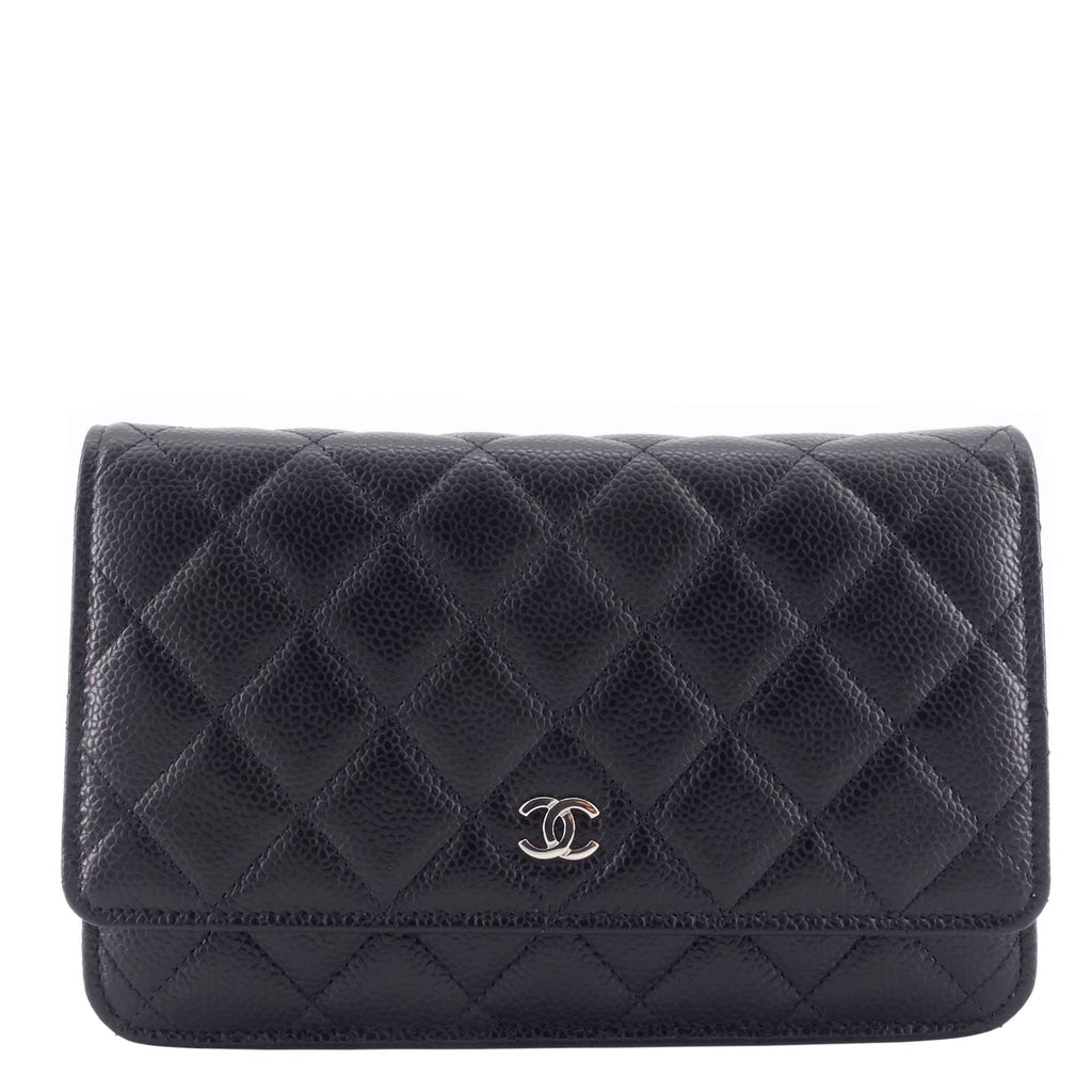 Chanel Wallet on Chain Caviar Leather Bag