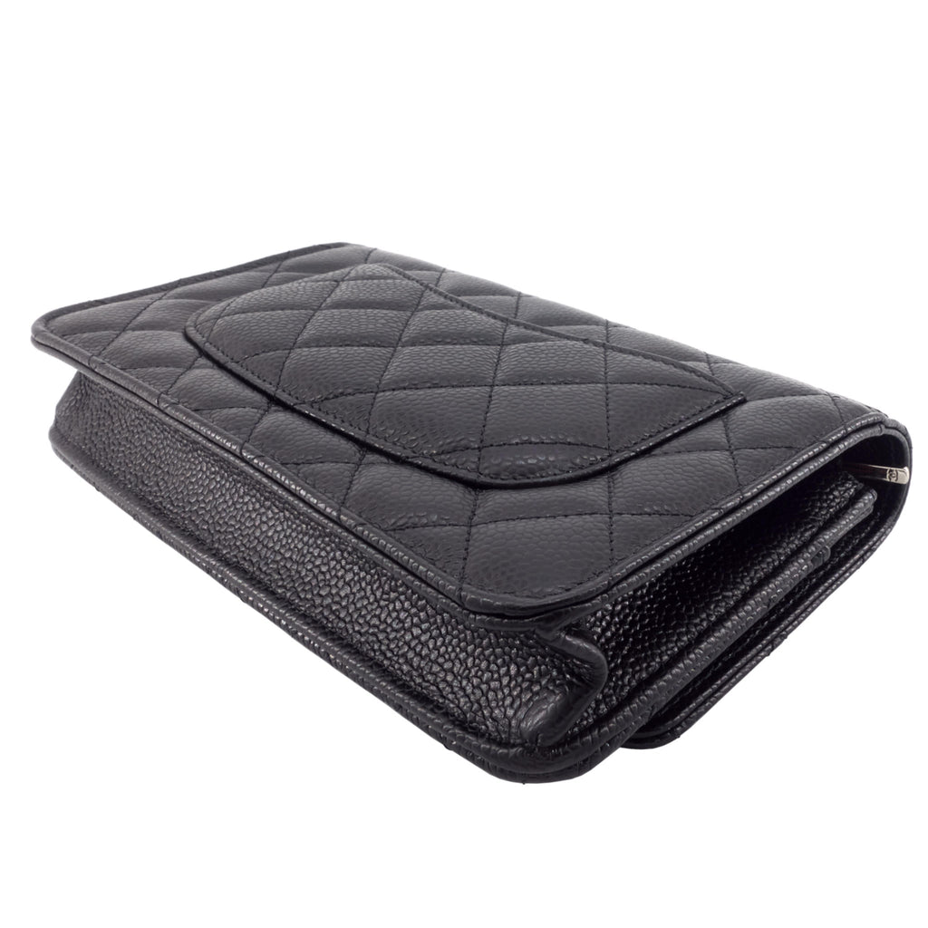 Chanel Wallet on Chain Caviar Leather Bag