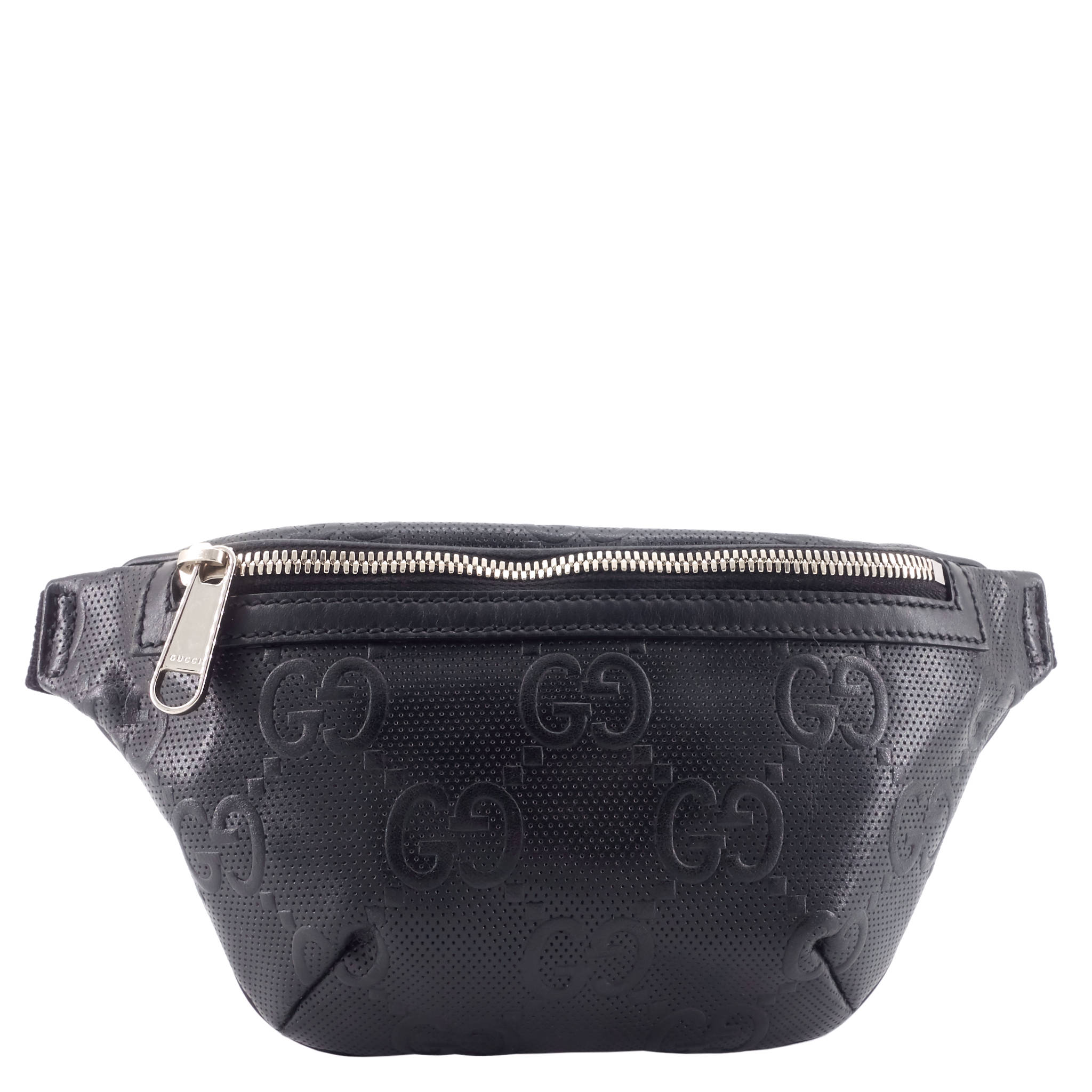 Gucci GG Embossed Leather Belt Bag