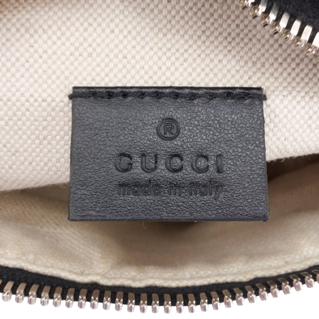 Gucci GG Embossed Leather Belt Bag
