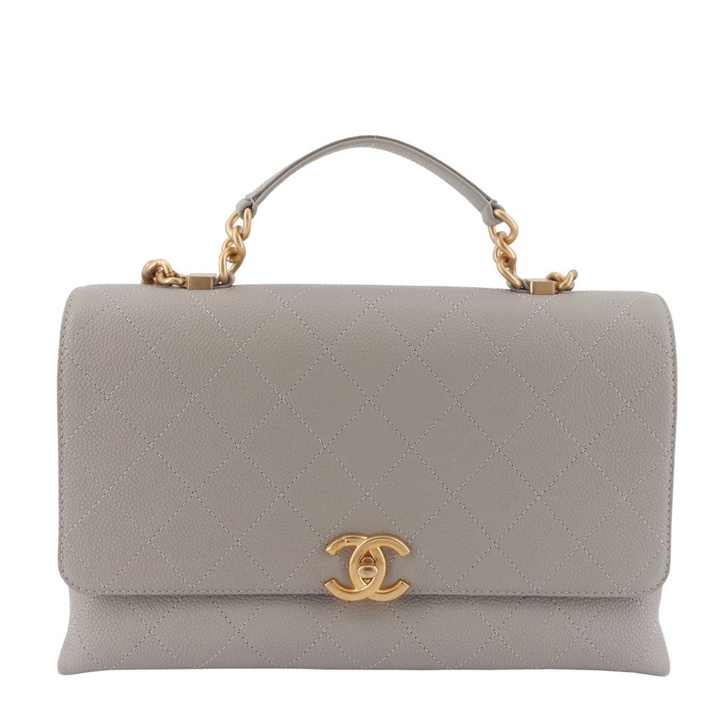 Chanel Chic Affinity Medium Caviar Leather Flap Bag