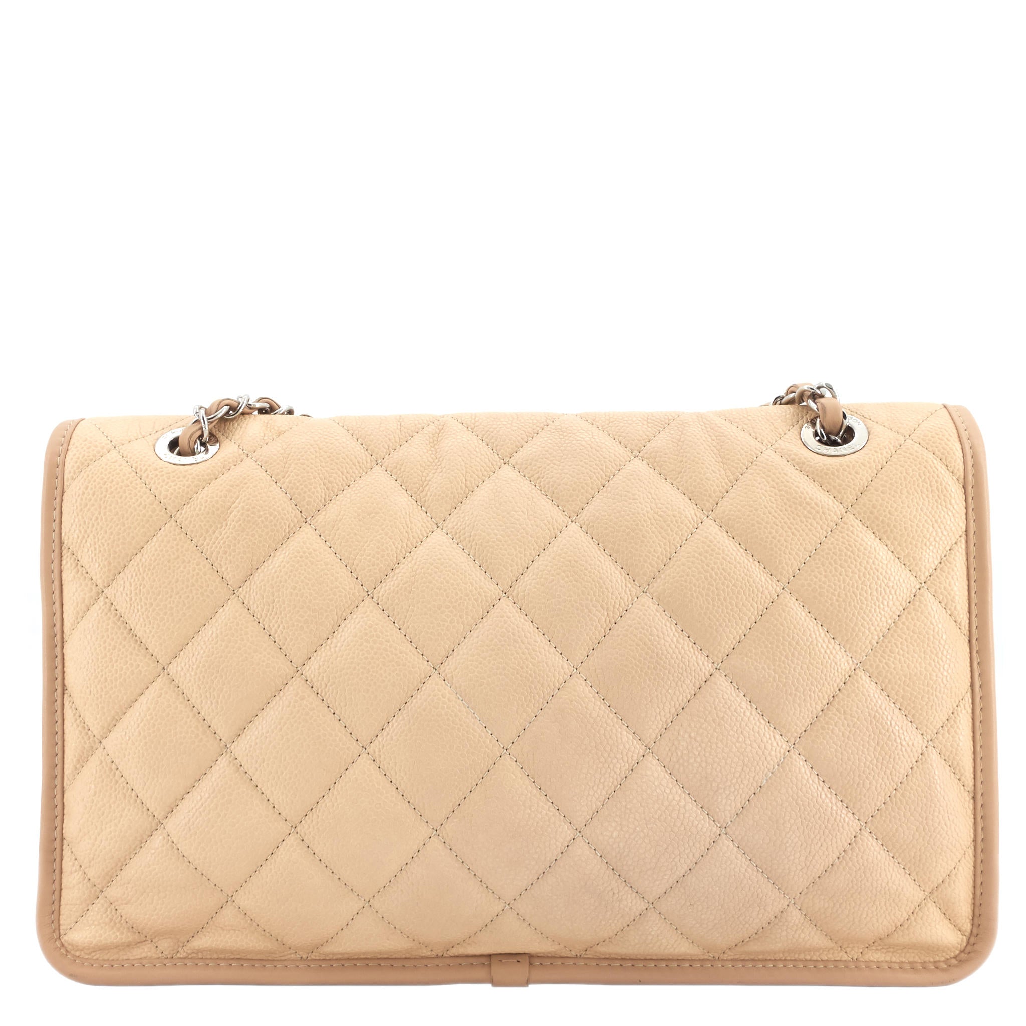 Chanel French Riviera Large Caviar Flap Bag