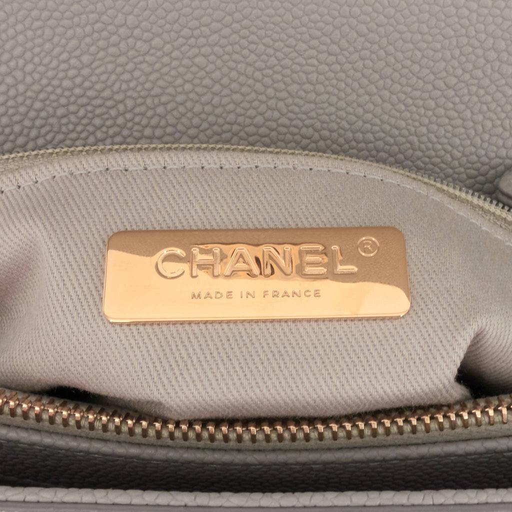 Chanel Chic Affinity Medium Caviar Leather Flap Bag