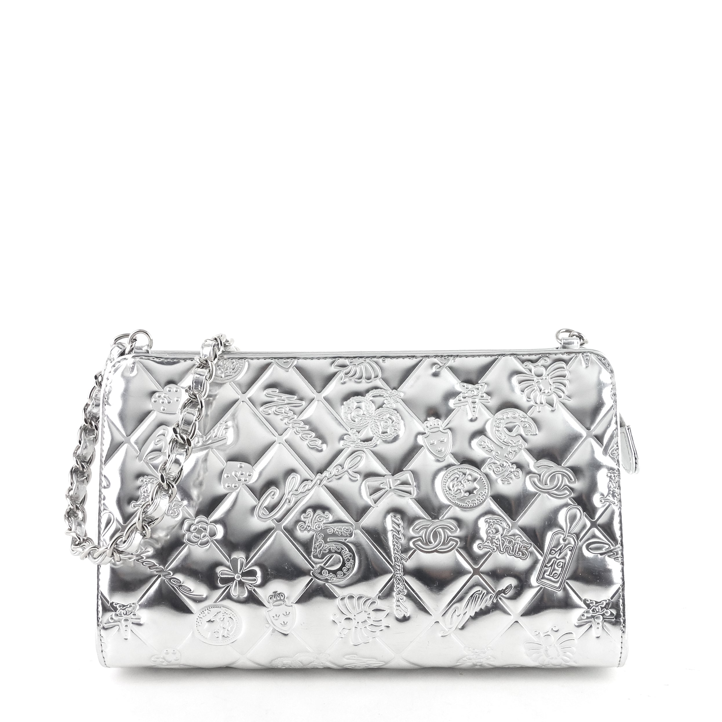Chanel Lucky Symbols Patent Leather Handbag