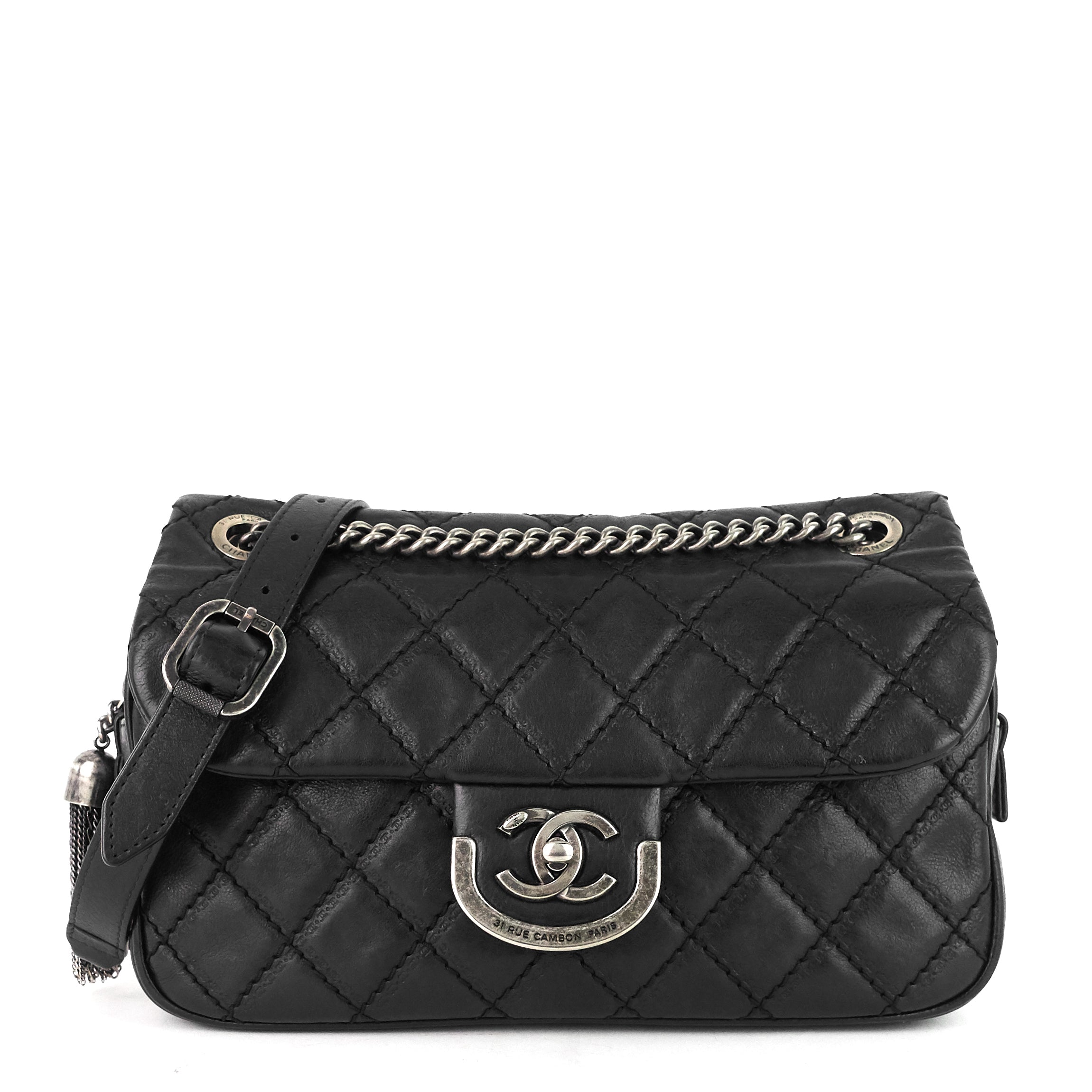 Chanel CC Timeless Calfskin Shoulder Bag
