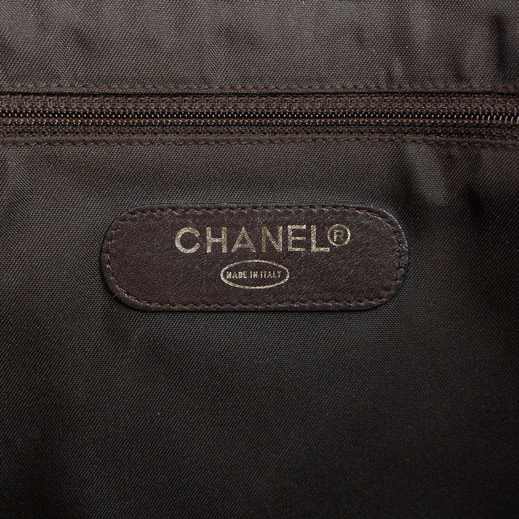 Chanel Vintage Supermodel Weekender Large Calfskin Leather Bag
