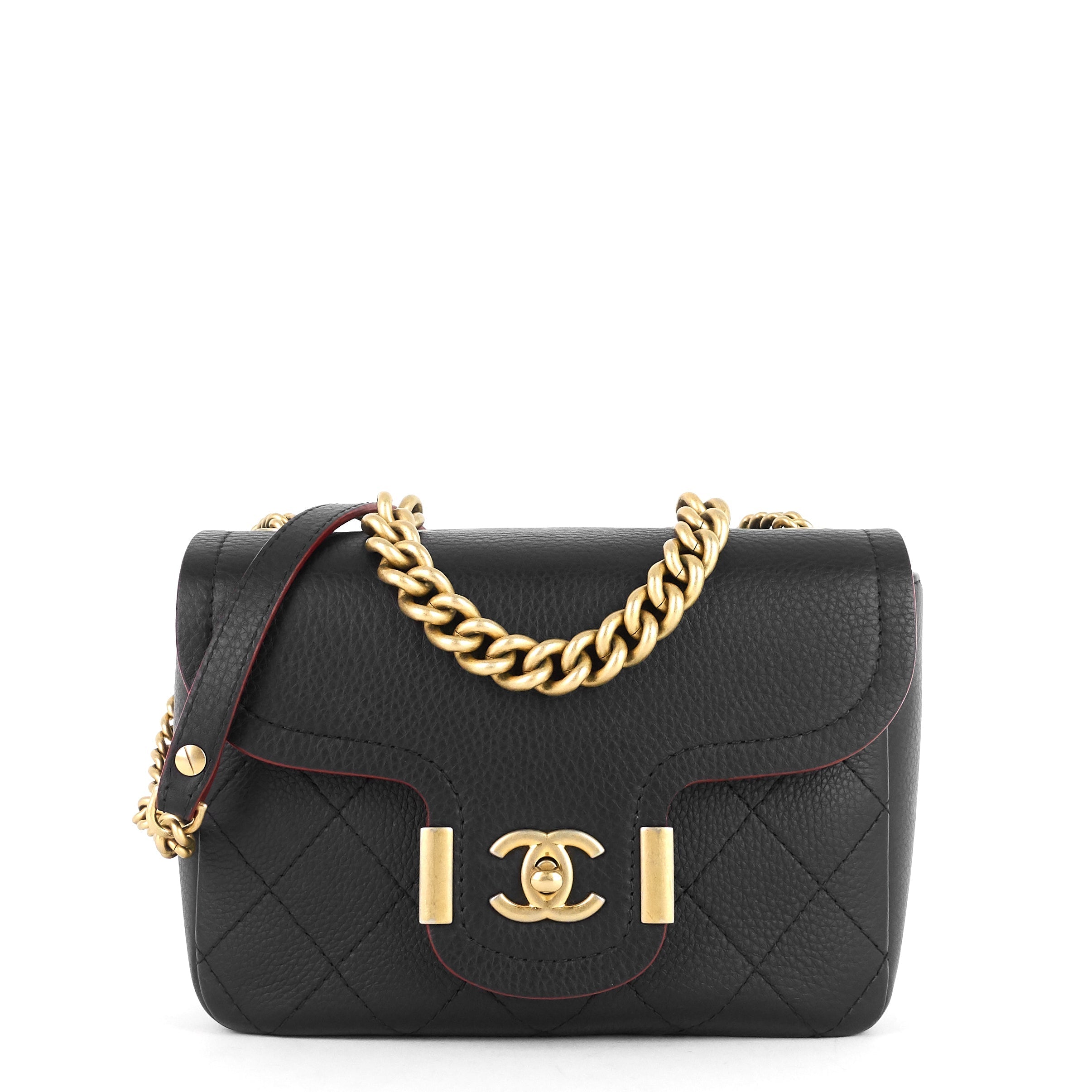 Chanel Archi Calfskin Chic Flap Bag
