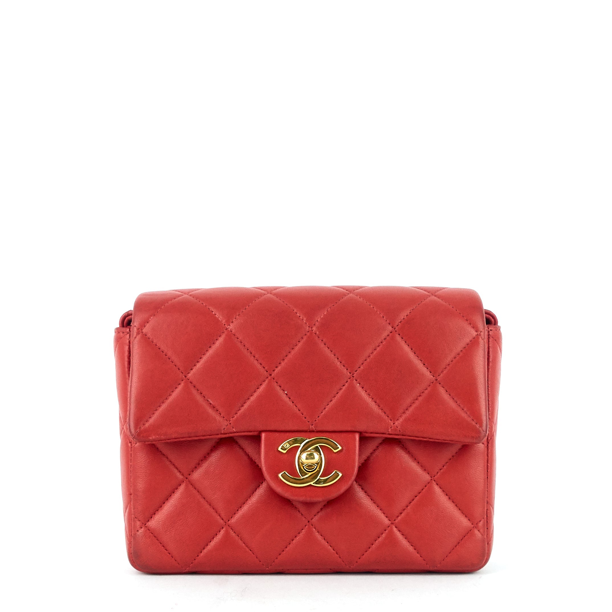Chanel Classic Square Lambskin Leather Flap Bag