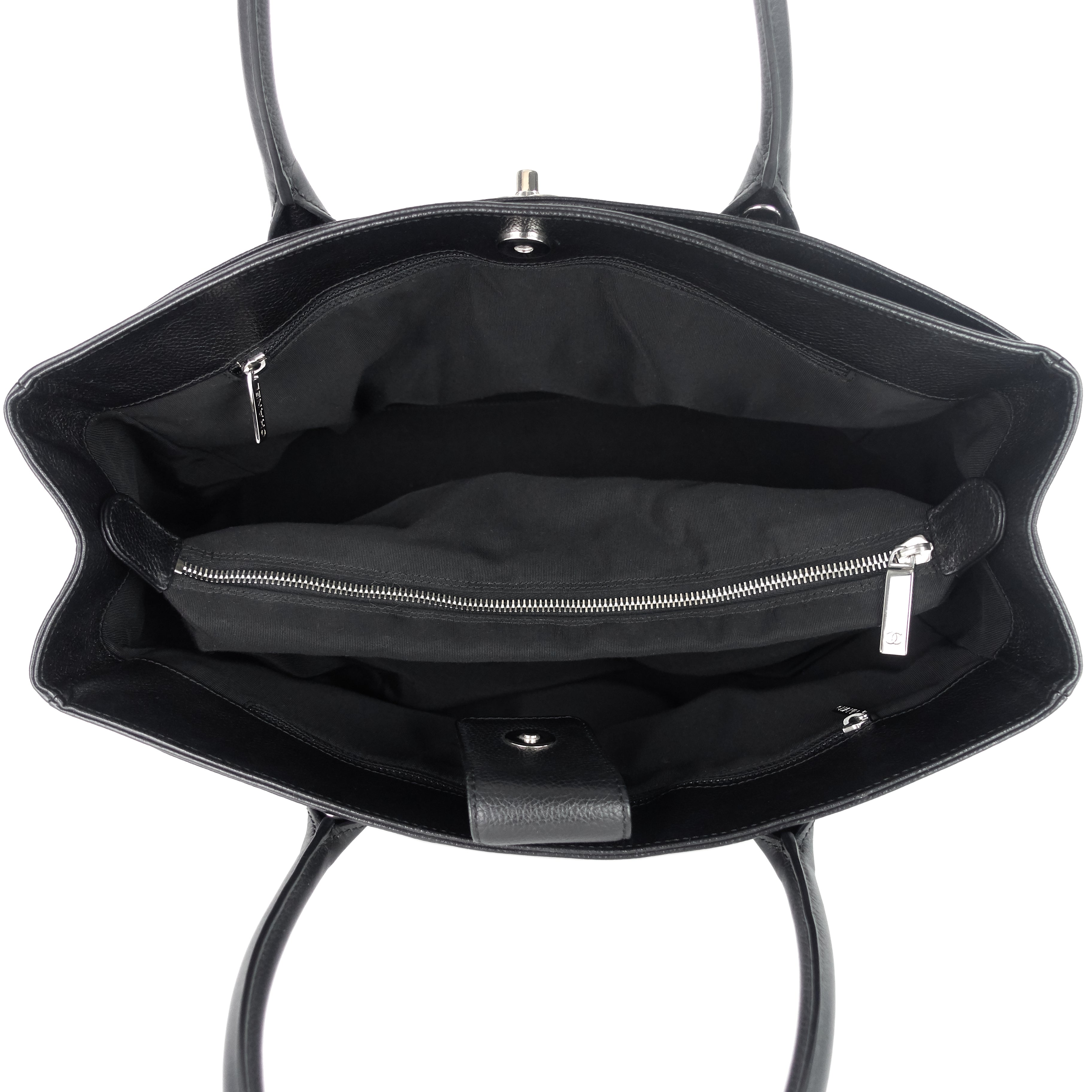 Chanel Chanel Cerf Executive Caviar Leather Tote Bag